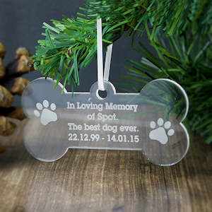 Gift: Pet Memorial Tree Decoration