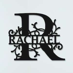 Personalised Monogram Sign