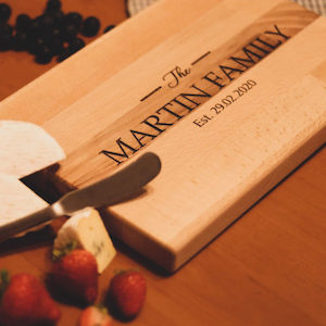 Personalised Family Serving Board