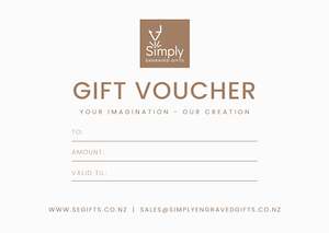 Simply Engraved Gifts Gift Voucher