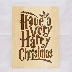 Gift: Very Harry Christmas 2 Plaque