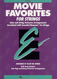 Essential Elements Movie Favourites Violin