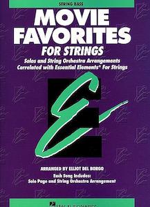 Essential Elements Movie Favourites Double Bass