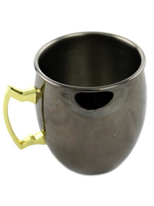 Beer, wine and spirit wholesaling: Moscow Mule Black Mug