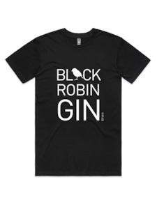 Beer, wine and spirit wholesaling: Black Robin T-Shirt