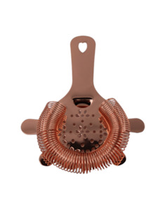 Beer, wine and spirit wholesaling: Hawthorne Strainer: 4 Prong Copper