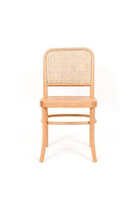 Replica Hoffman Chair Rattan Back – Hard Seat – Natural