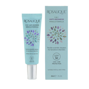 Beauty salon: Rosalique 3 in 1 Anti-Redness Miracle Formula SPF50