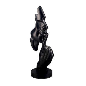 Gift: Silence Sculpture Black