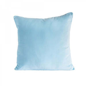 Cushion Velvet/Linen Sky Blue