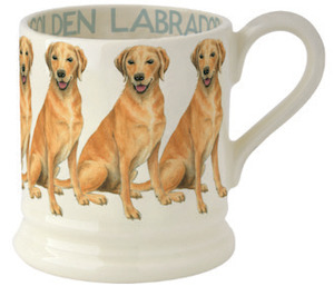 Gift: Dogs Golden Labrador 1/2 Pint Mug