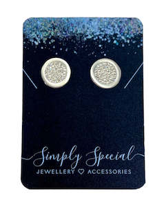 Regency Stud Stainless Steel Earrings