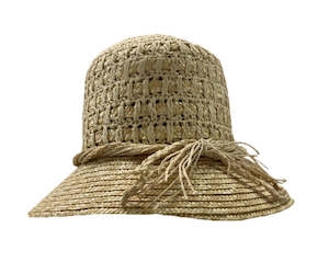 Straw Sunhat with twine