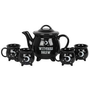 Witches Brew Ceramic Tea Set