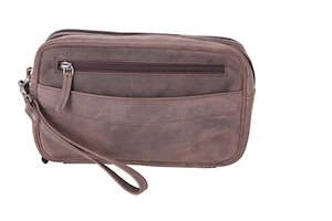 Hunter Br Leather Wrist Pouch