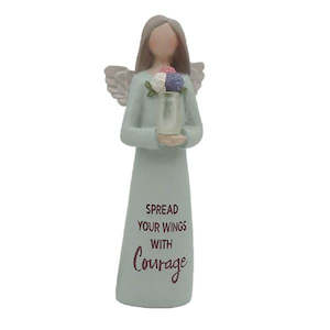 COURAGE ANGEL FIGURINE 12.5cm