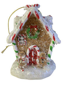 Gift: Resin Tree Hanger- Gingerbread House