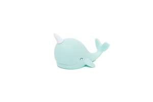 Blue Baby Narwhal Mini Light