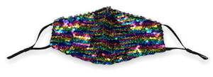 Face Mask - Rainbow Stripe