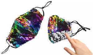 Gift: Face Mask Rainbow Bling