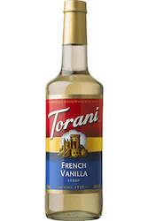 Torani Syrup French Vanilla 750ml