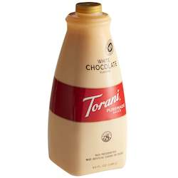 Torani Sauce White Chocolate 1.89l