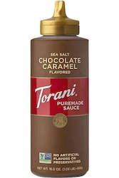 Torani Sauce Sea Salt Chocolate Caramel 480ml