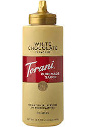 Sauces: Torani Sauce White Chocolate 480ml