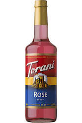 Sauces: Torani Rose Syrup 750ml