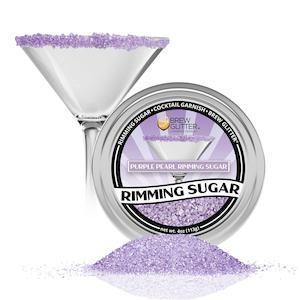 Purple Pearl Cocktail Rimming Sugar