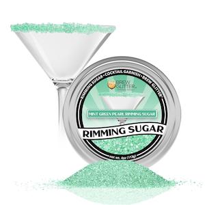 Mint Green Cocktail Rimming Sugar