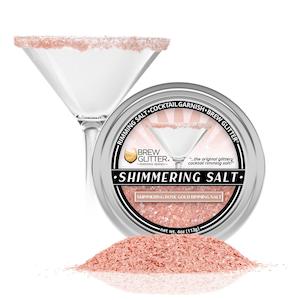 Sauces: Shimmering Rose Gold Cocktail Rimming Salt