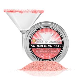 Shimmering Red Cocktail Rimming Salt