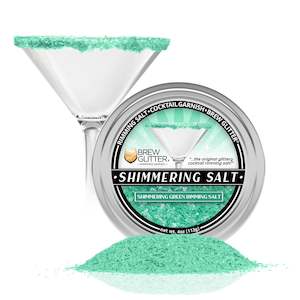 Shimmering Green Cocktail Rimming Salt