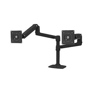 Ergotron Lx Dual Stacking Arm Matte Black