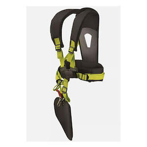 Electronic goods: Ryobi Line Trimmer Shoulder Harness Padded Straps Shaft Clamp Rac1301