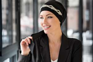 Yanna Turban Black Diamond Plait