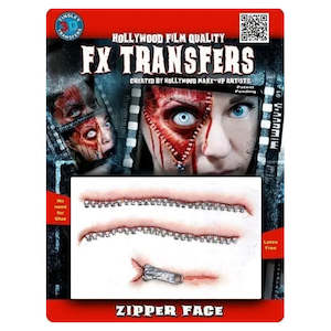 3D FX Zipper Face