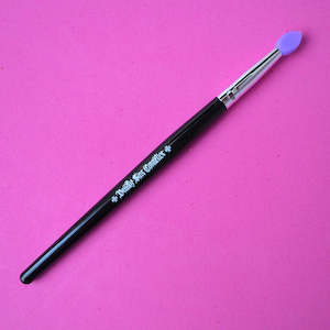 Silicone Glitter Brush Purple