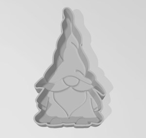 Christmas Gnome 1 Piece Mold