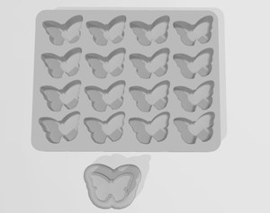 Butterfly Mini Bath Bomb Mold