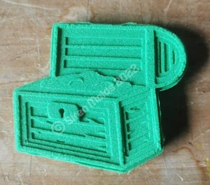 Treasure Chest 3 Piece Mold