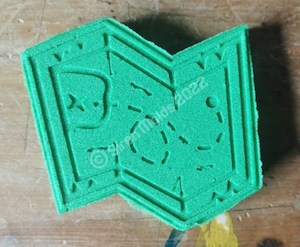 Printing: Treasure Map 3 Piece Mold