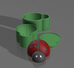 Ladybird 3 Piece Mold