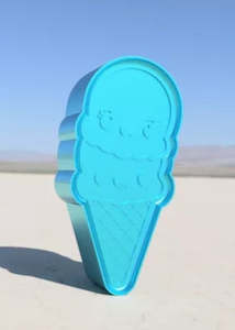 Kawaii Ice Cream 3 Piece Mold