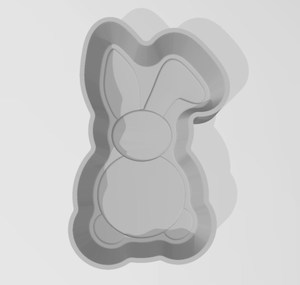 Printing: Floppy Ear Bunny 1 Piece Mold