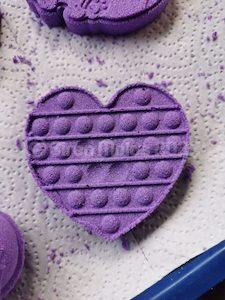 Printing: Pop It Heart 1 Piece Mold