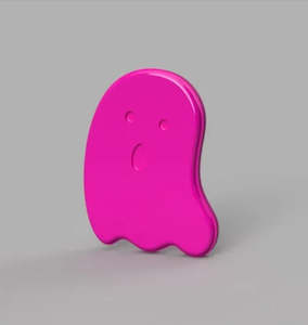 Cute Ghost 3 Piece Mold