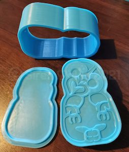 Green Tiki 3 Piece Mold