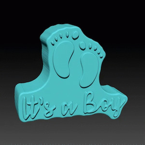 It’s a boy 3 Piece Mold